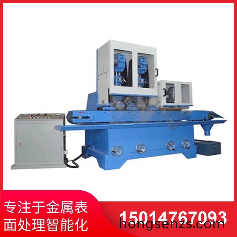 鋼絲輪自(zi)動拉絲機(jī)的工作原理